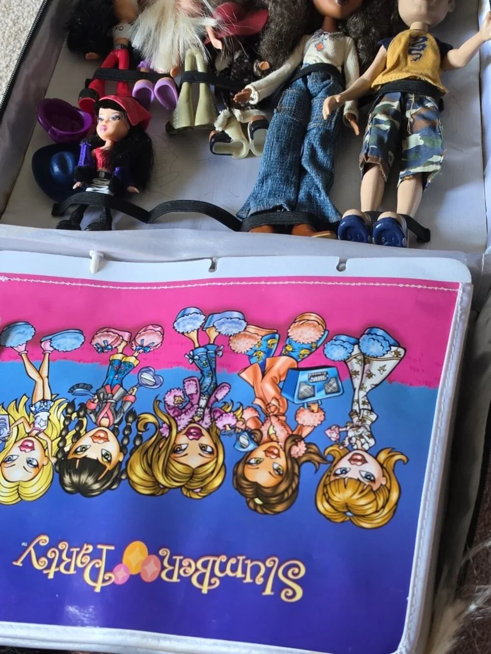 Vintage Original Doll Collection - Complete lot with original case